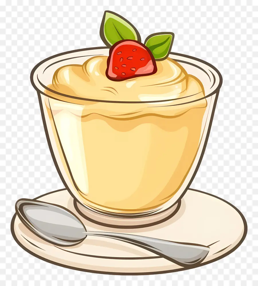 Flan，Crème De Citron PNG