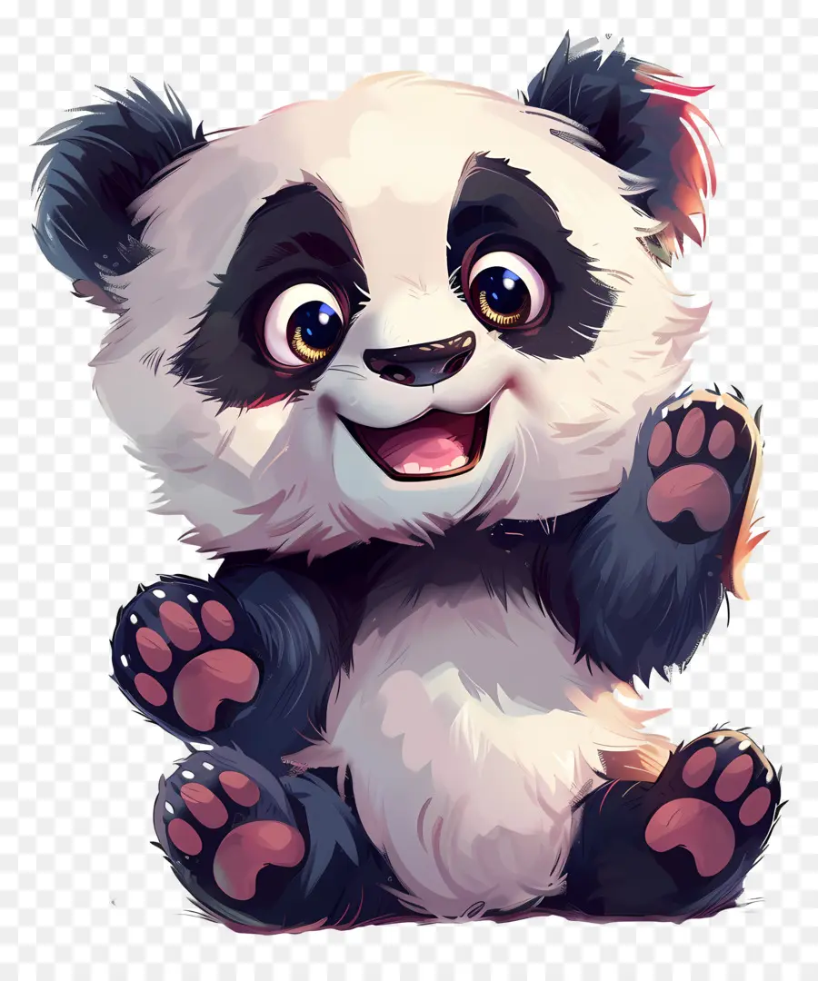 Panda Mignon，Ours De Panda Mignon PNG