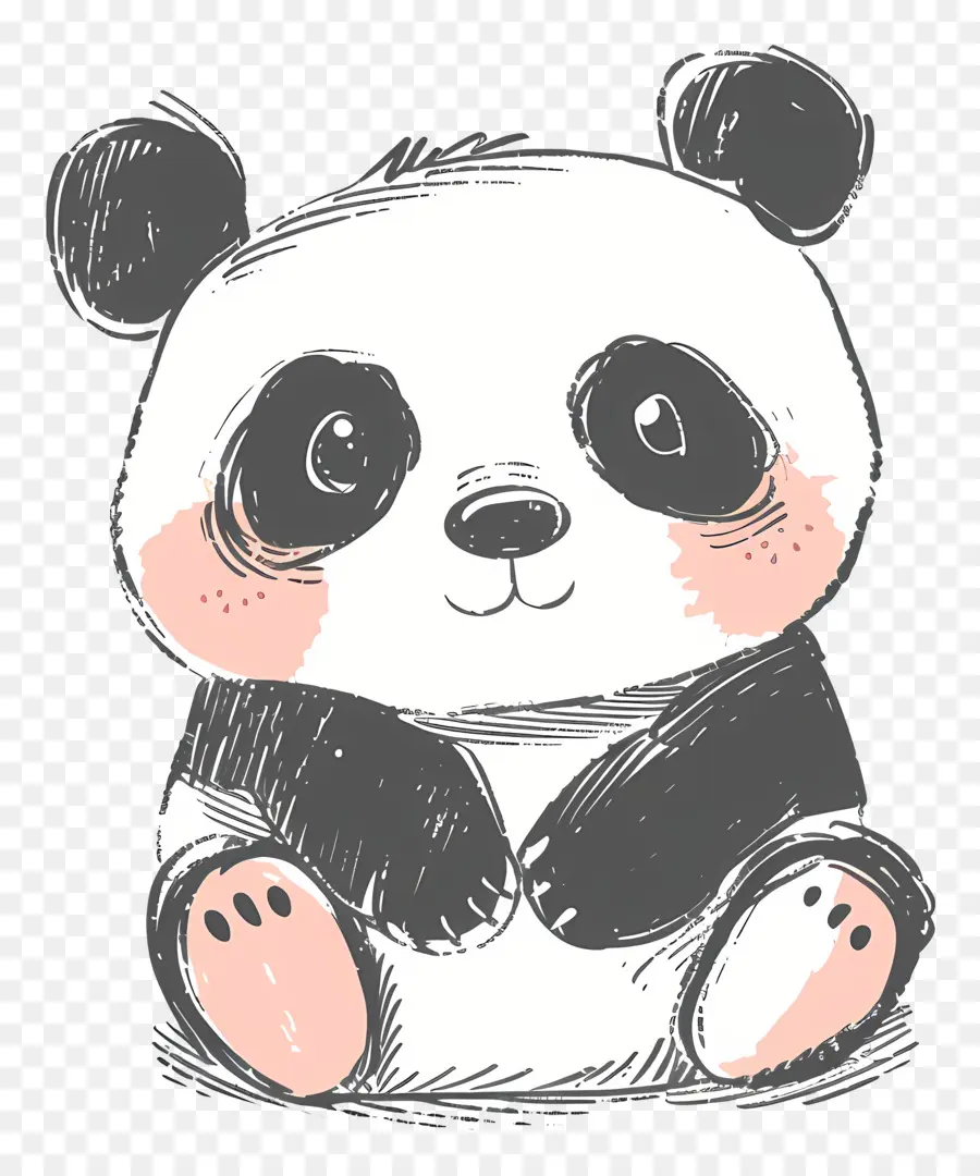 Panda Mignon，Ours De Panda PNG