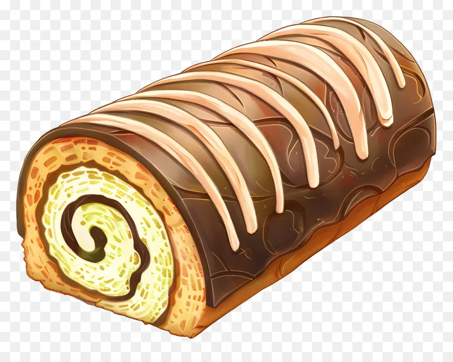 Swiss Roll，Gâteau Au Chocolat PNG