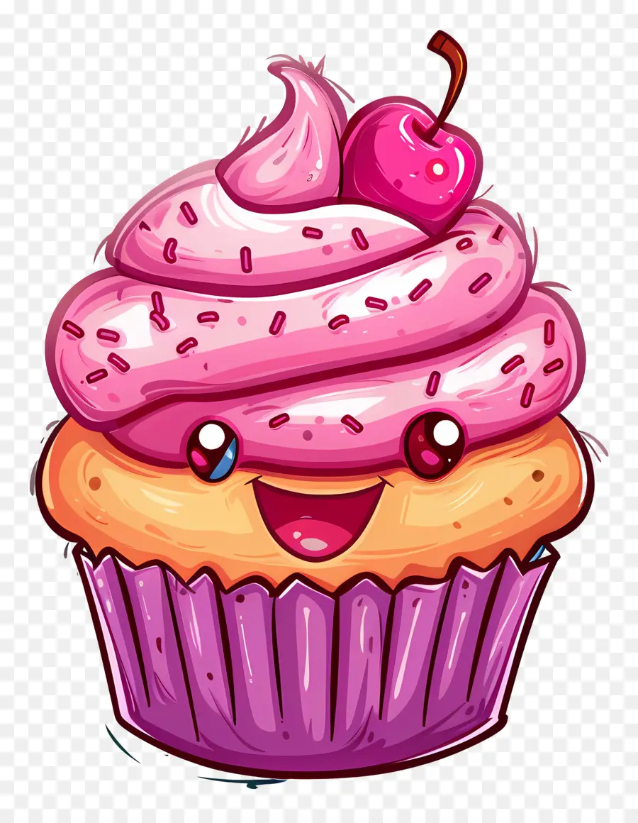 Emoji à Cupcakes，Cupcake PNG