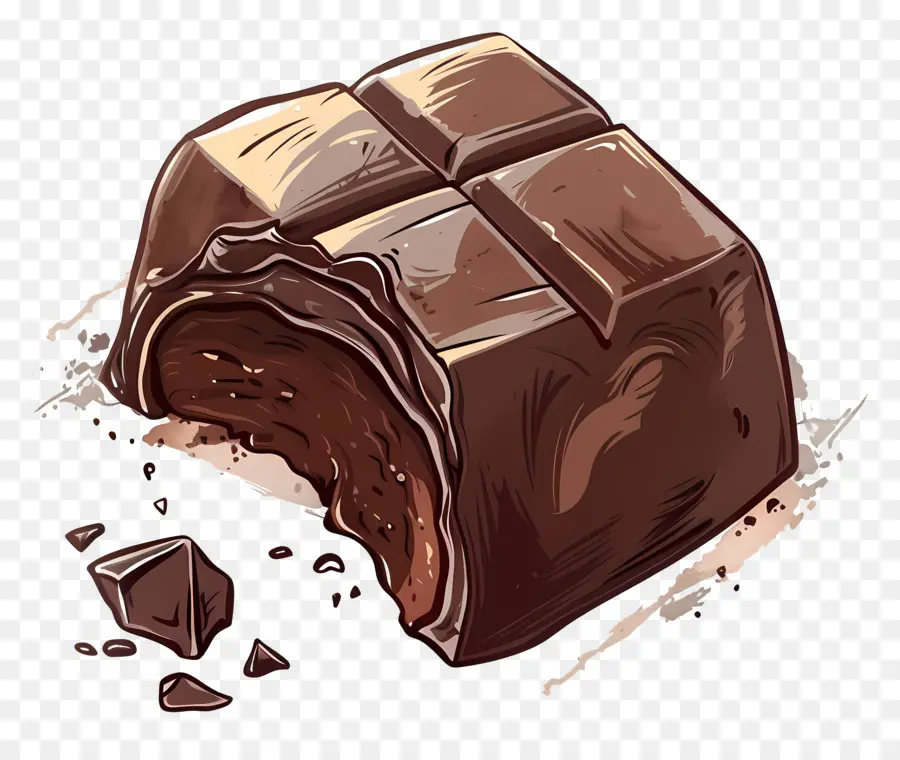 Chocolat Sans Farine，Chocolat PNG