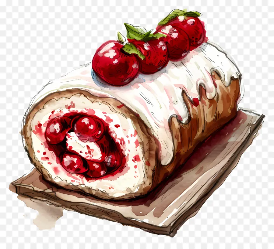 Swiss Roll，Rouler Le Gâteau PNG