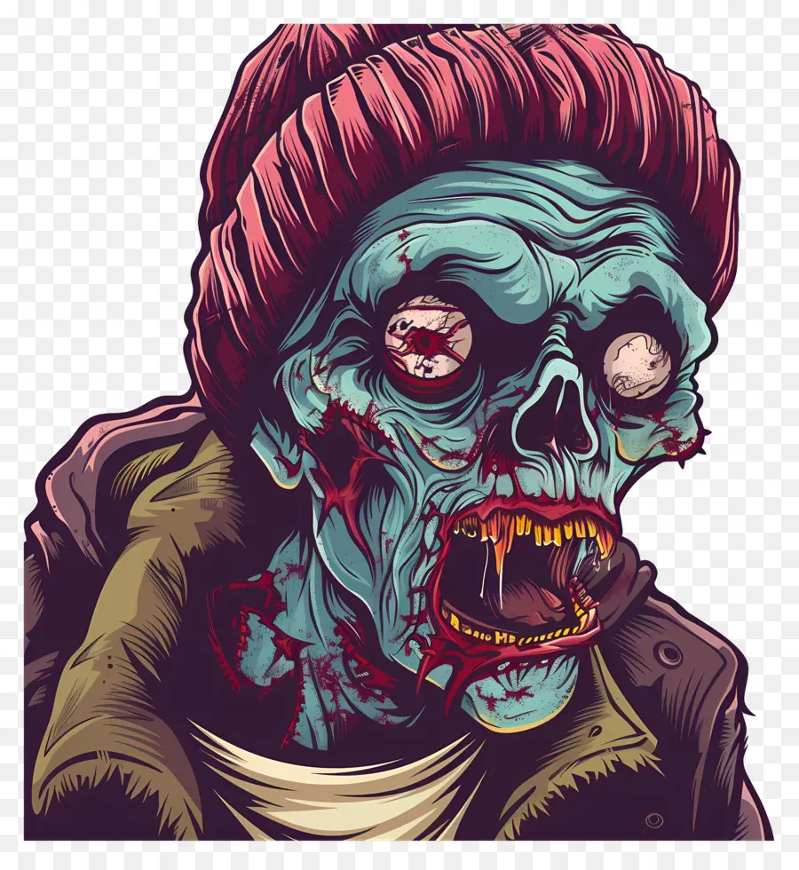 Zombie Effrayant，Zombie PNG