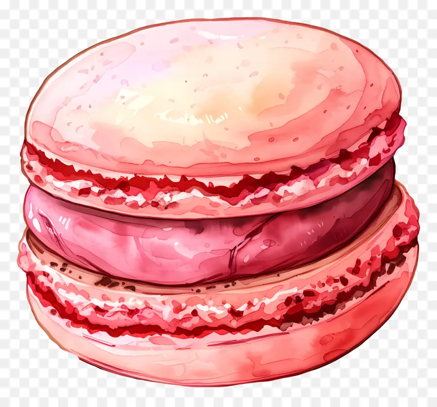 Macaron，Rose Macaron PNG