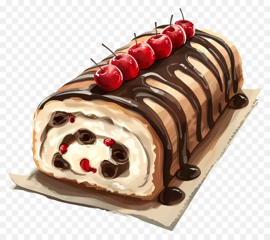 Swiss Roll，Biscuit Aux Brisures De Chocolat PNG