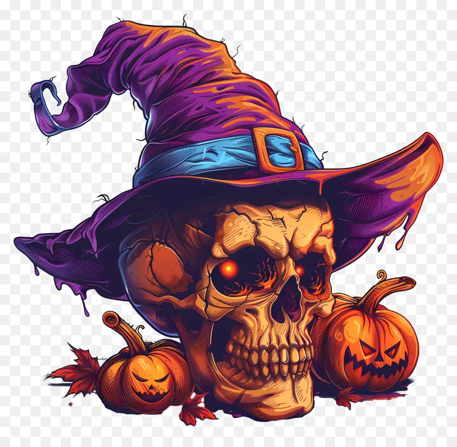 Halloween Crâne，Halloween PNG