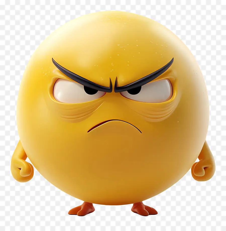 En Colère Emoji，Personnage De Dessin Animé PNG