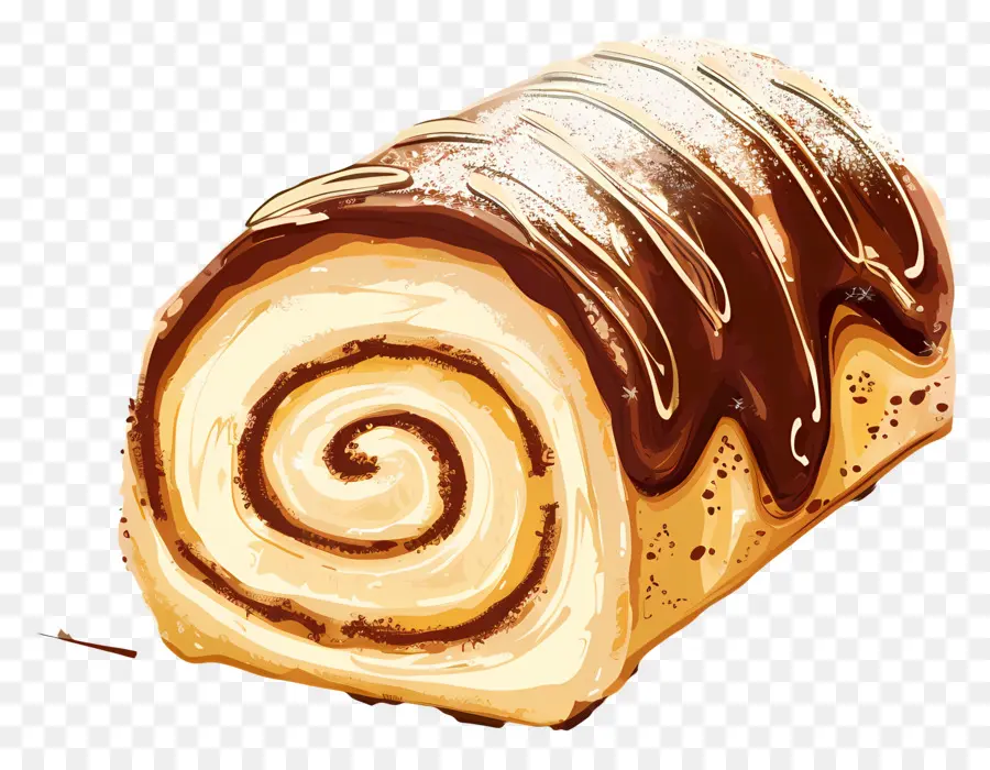 Swiss Roll，Gâteau De Tourbillon Au Chocolat PNG