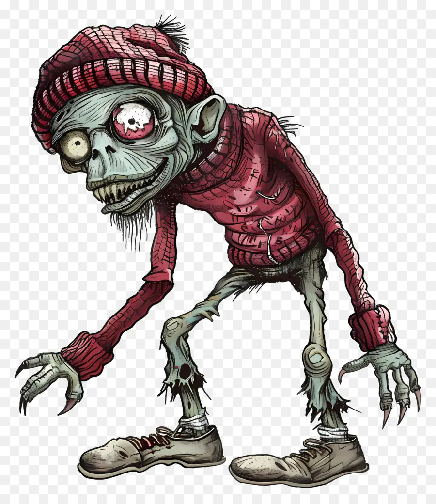 Zombie Effrayant，Zombie PNG