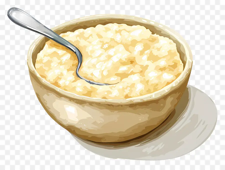 Bol De Porridge，Petit Déjeuner PNG