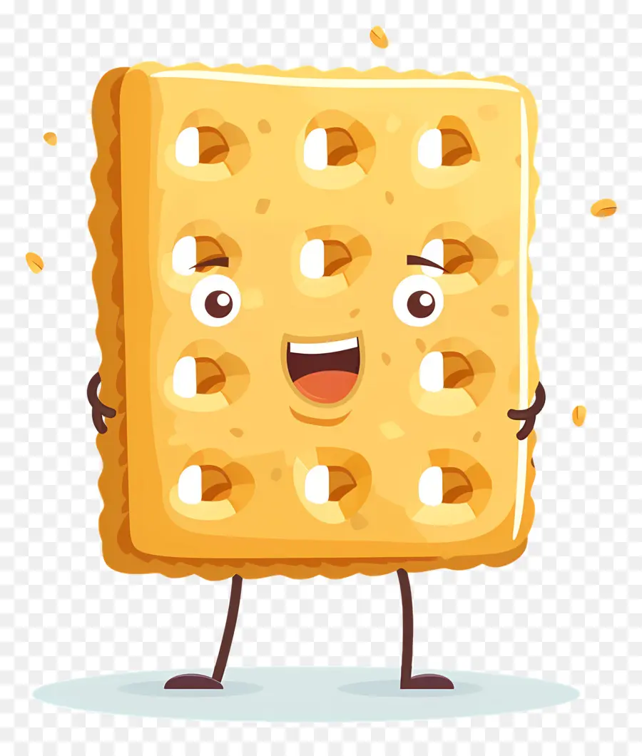 Biscuit Salé De Riz，Personnage De Dessin Animé PNG