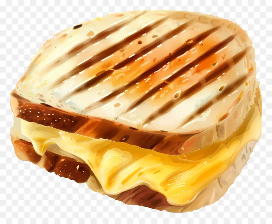 Panini De Fromage，Sandwich Au Fromage Grillé PNG