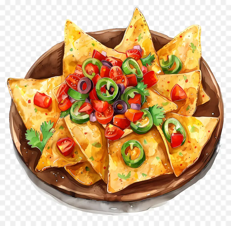 Nachos，Salsa PNG