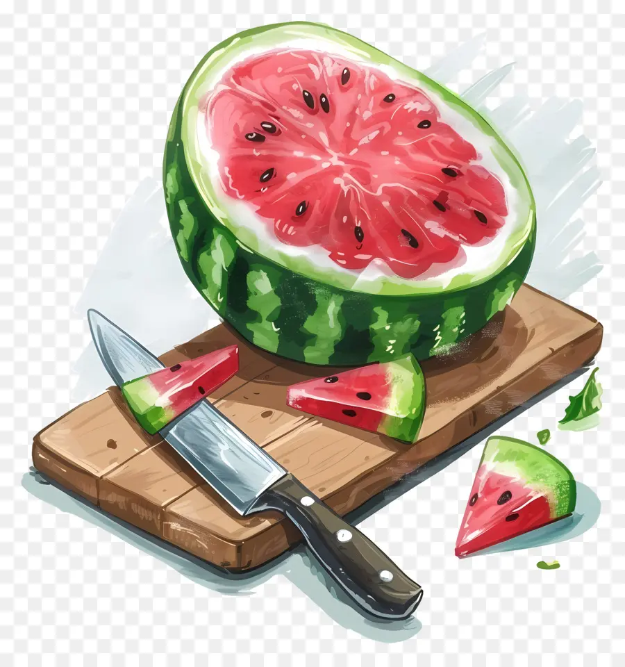 Pastèque，Fruit PNG