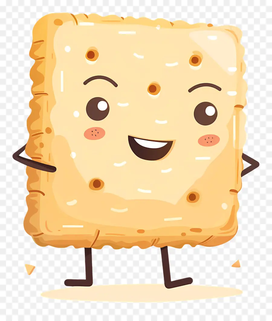 Biscuit Salé De Riz，Dessin Animé PNG