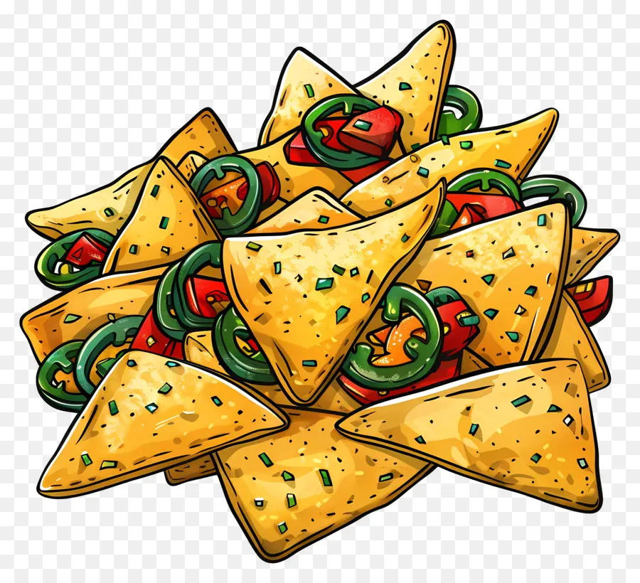 Nachos，Garnitures PNG