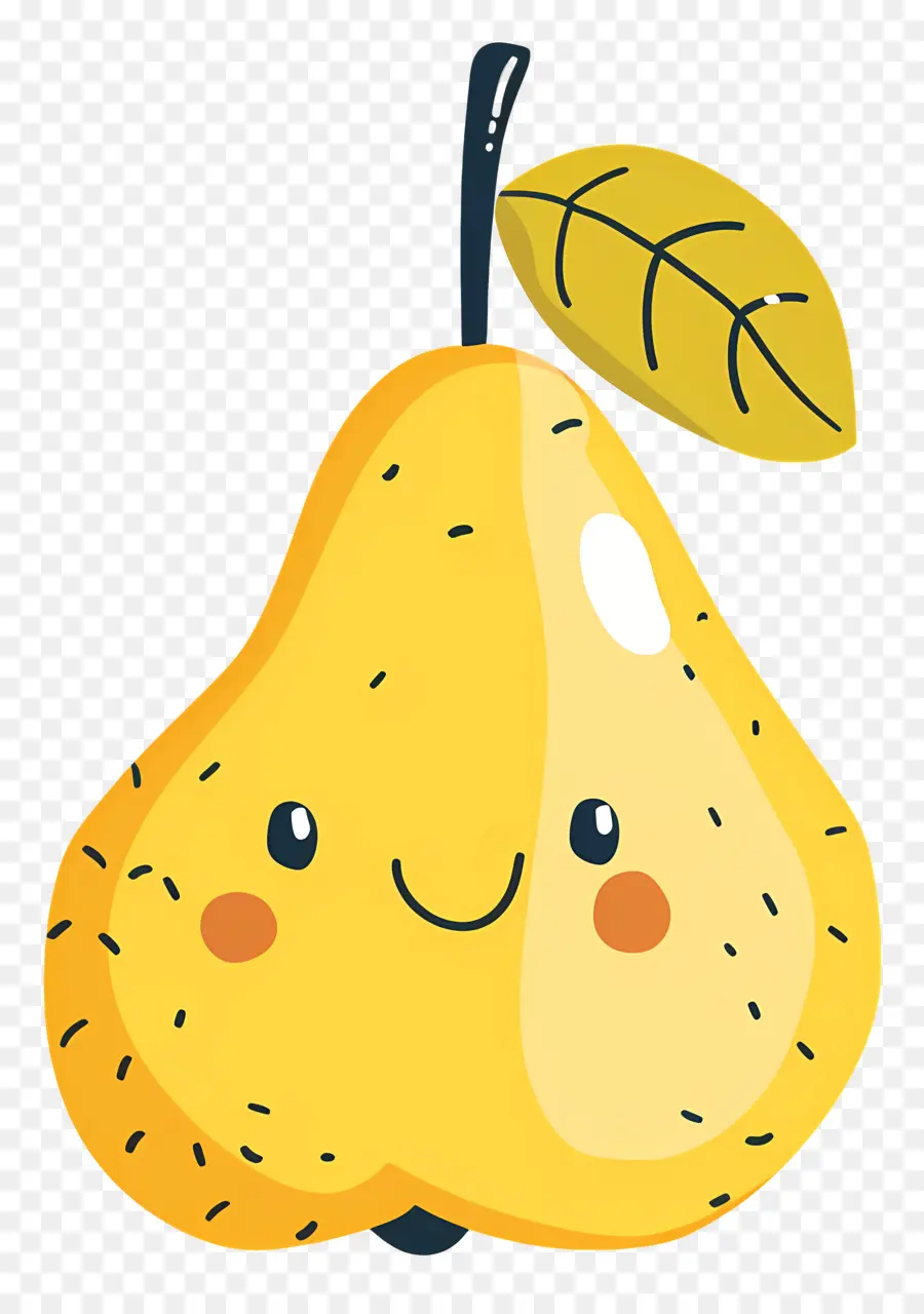 Dessin Animé De Poire，Fruits PNG