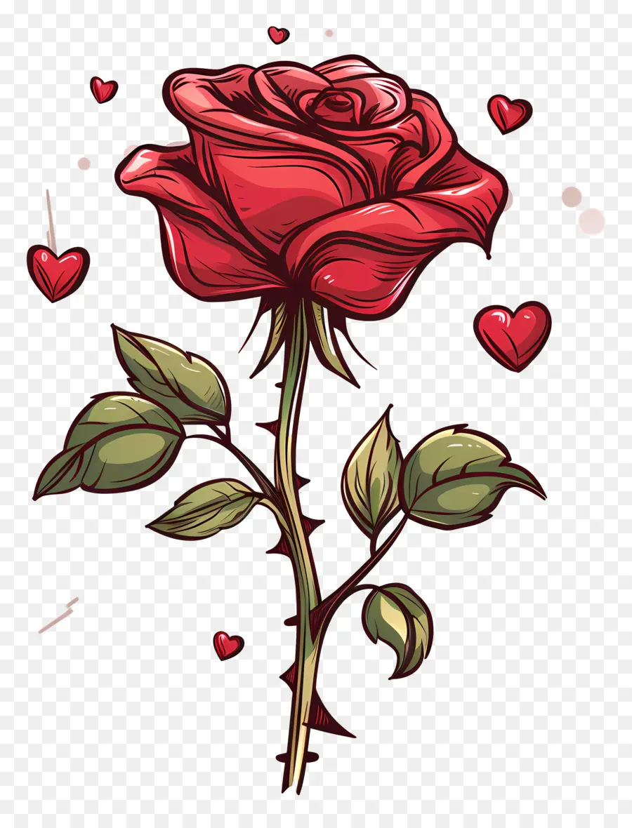 Rose，Rose Rouge PNG