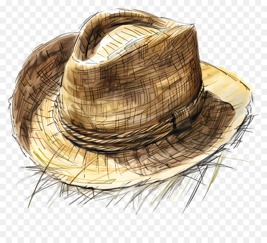 Chapeau De Paille，Chapeau De Cow Boy PNG