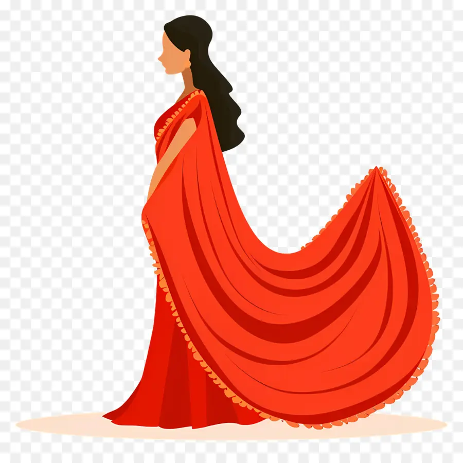 Femme Indienne，Mode Indienne PNG