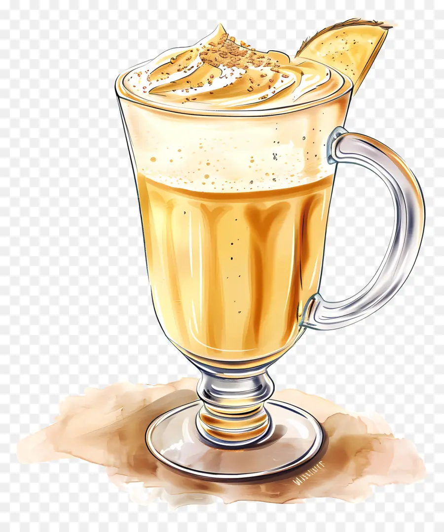 Rhum Beurré，Chocolat Chaud PNG