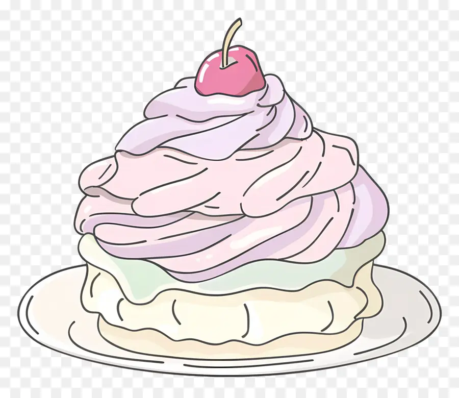 Pavlova，Gâteau PNG