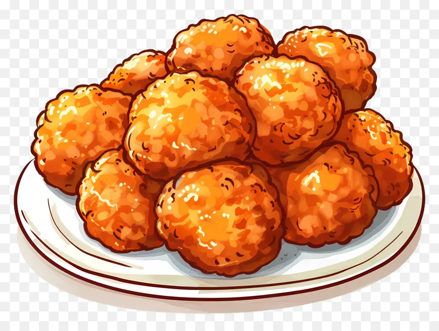 Boulettes Frites，Collation PNG