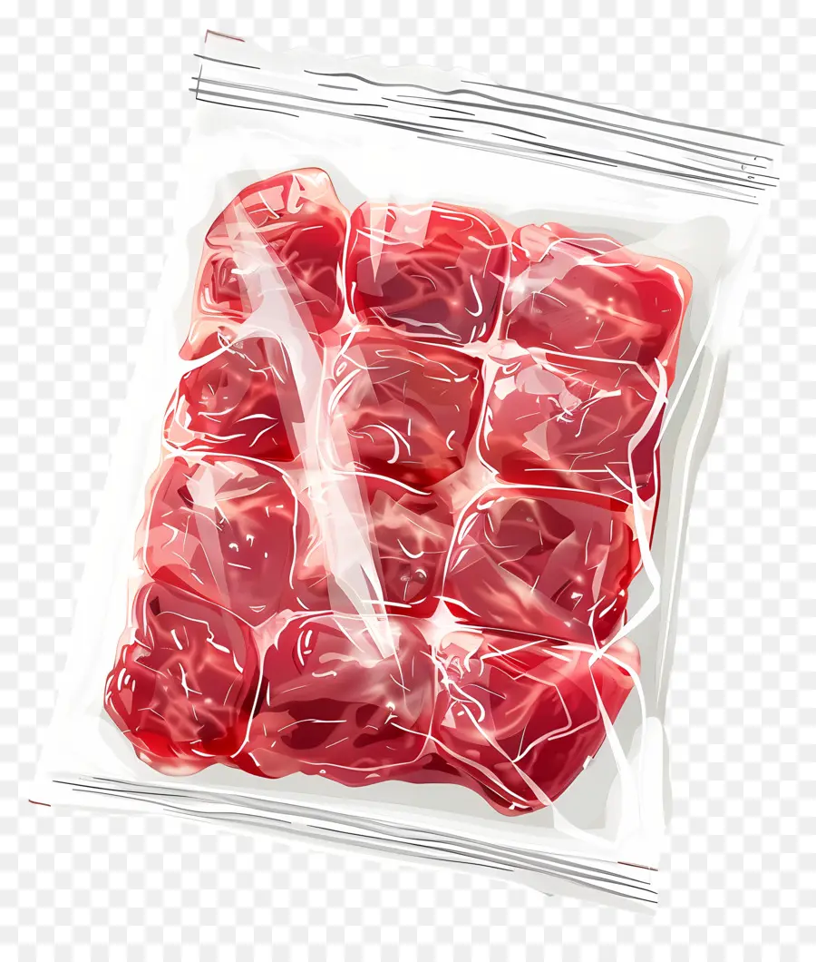 Viande Emballée，Plastique PNG