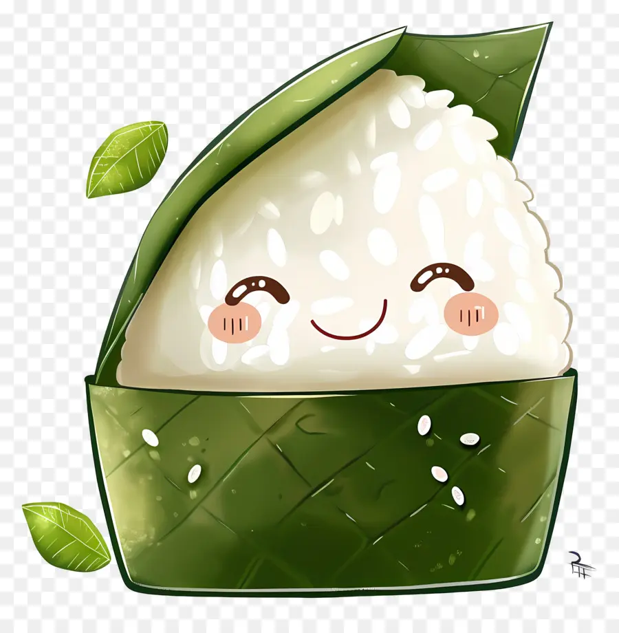 Onigiri Mignon，Personnage De Dessin Animé PNG