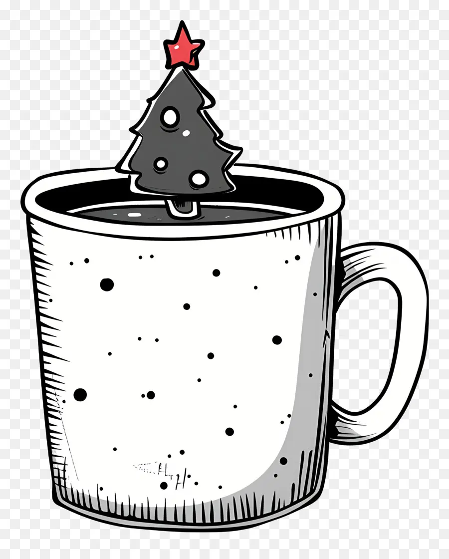 Tasse De Dessert De Noël，Tasse De Noël PNG