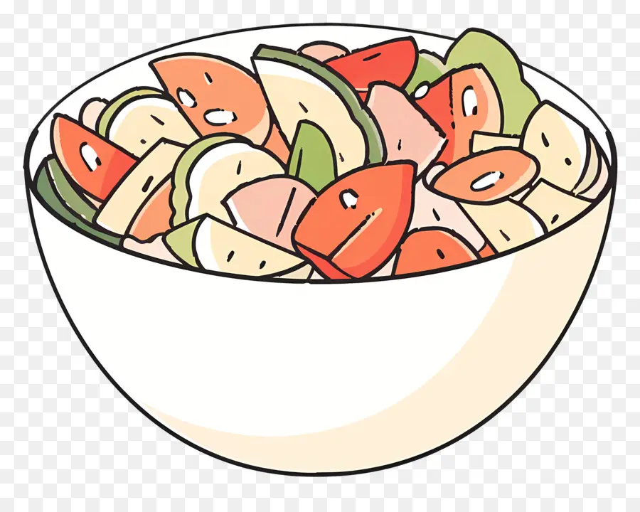 Salade De Fruits，Bol PNG