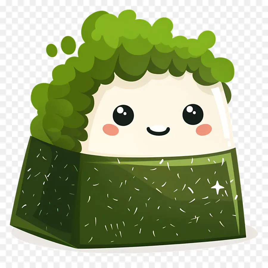 Onigiri Mignon，Personnage De Dessin Animé PNG