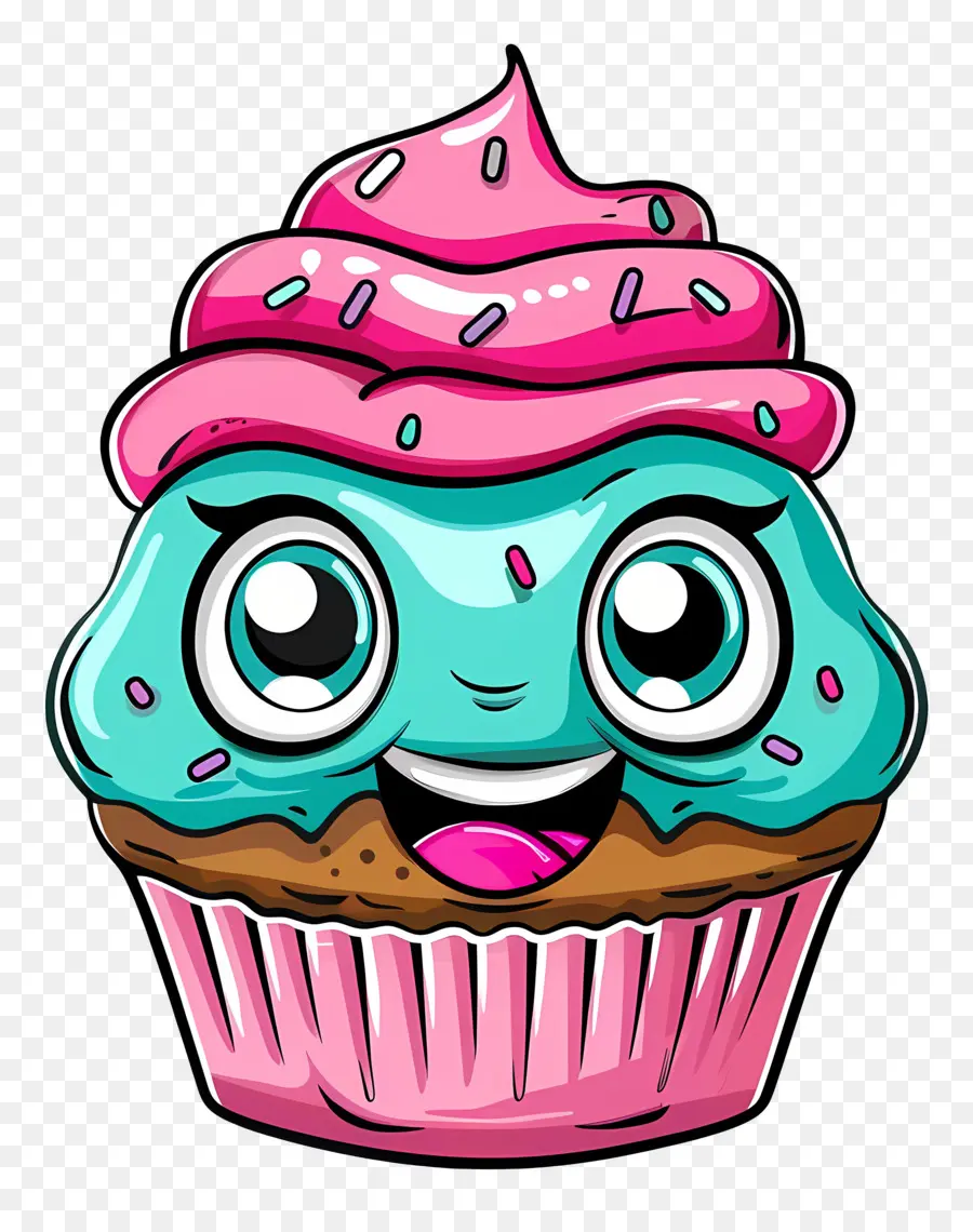 Emoji à Cupcakes，Cupcake PNG