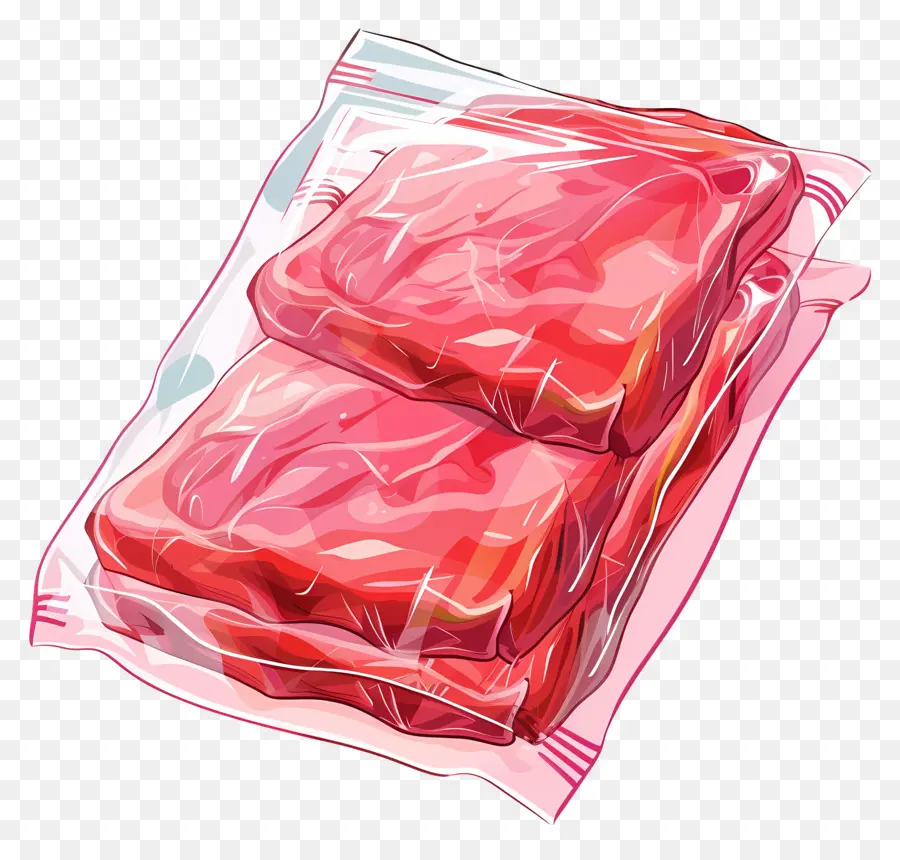 Viande Emballée，Plastique PNG