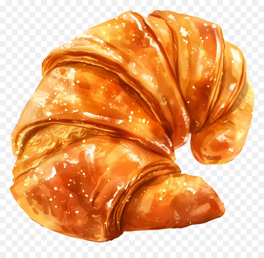 Croissant，Pâtisserie PNG