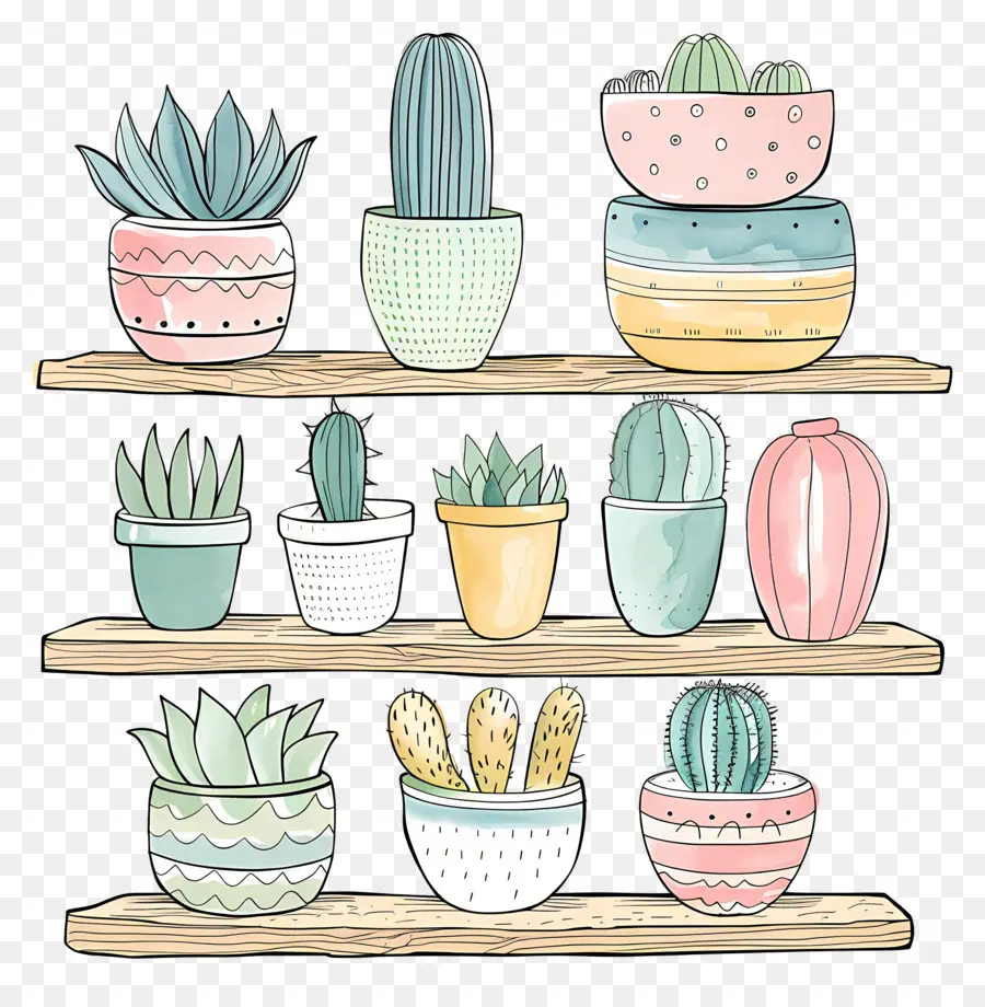 Plantes Succulentes，Cactus PNG