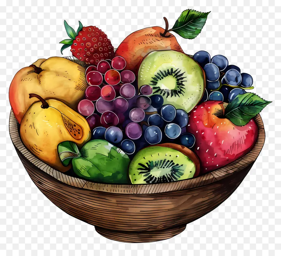 Bol De Fruits，Fruits PNG