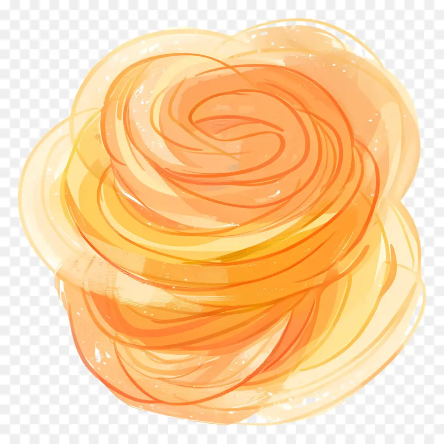 Jalebi，Orange Rose PNG