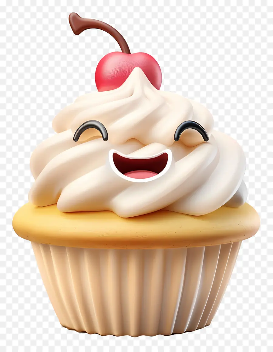 Emoji Cupcake，Cupcake PNG