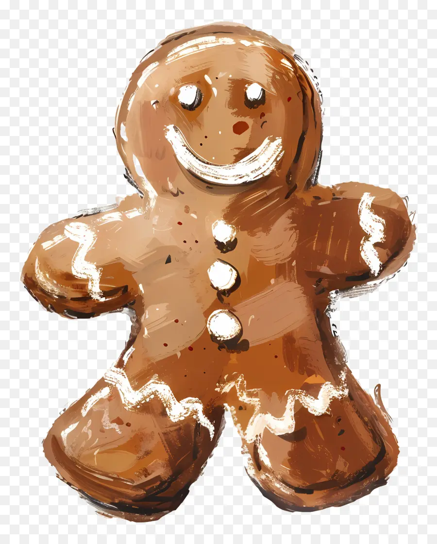 Bonhomme En Pain D'épice，Biscuit PNG