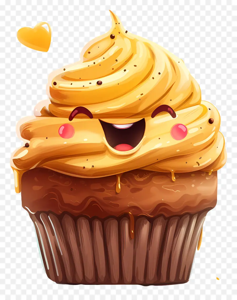 Emoji Cupcake，Cupcake PNG