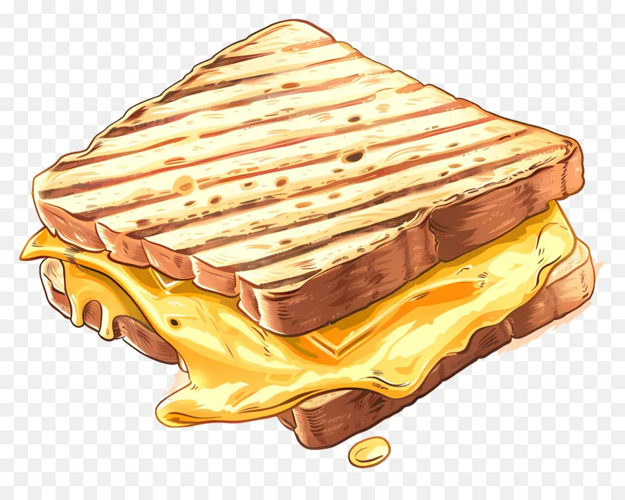 Sandwich Au Fromage Grillé，Fromage PNG