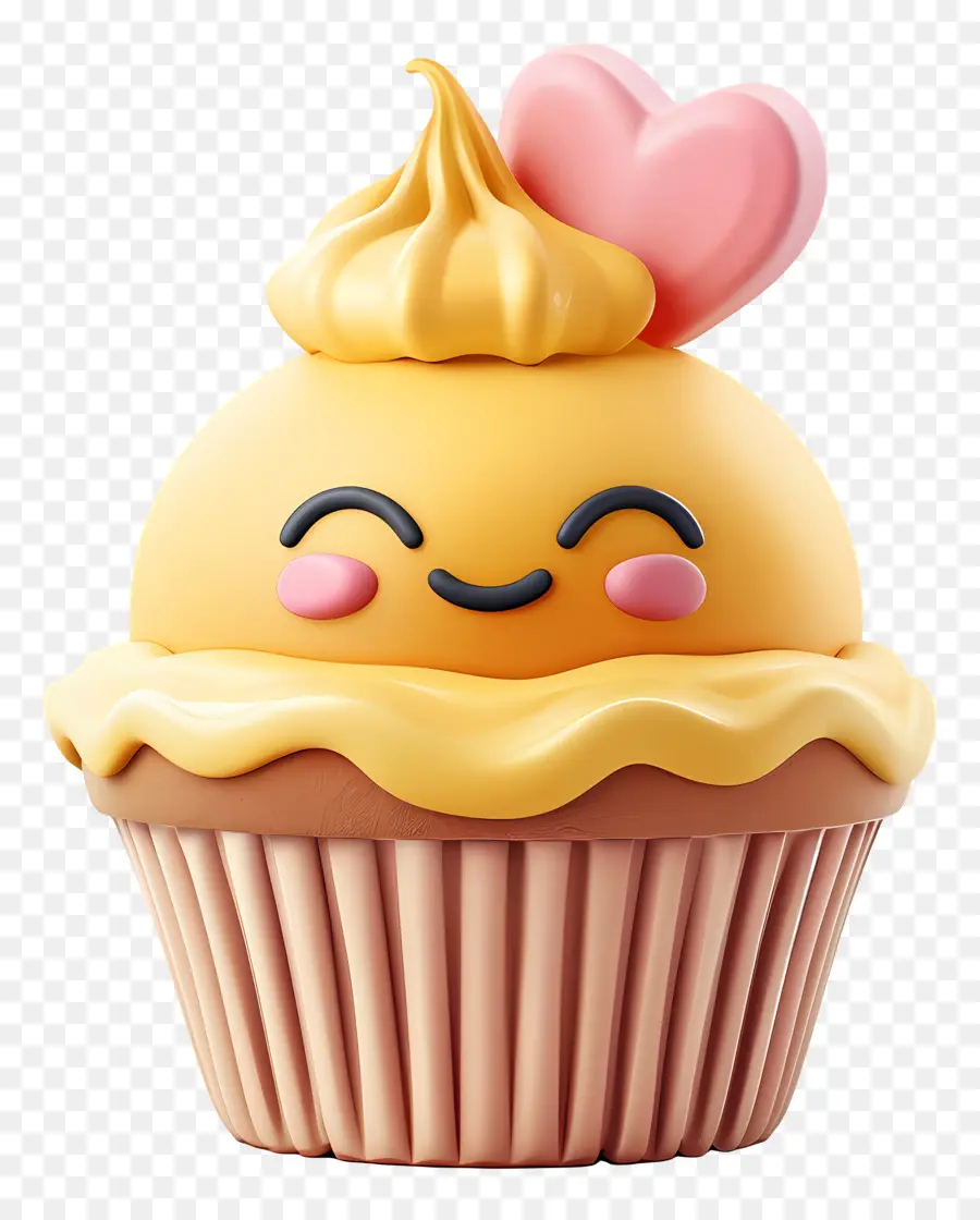 Emoji Cupcake，Cupcake PNG