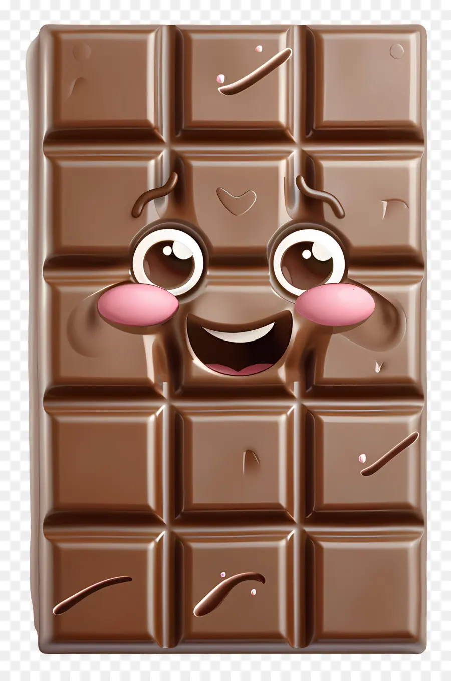 Emoji De Barre De Chocolat，Dessin Animé Barre De Chocolat PNG