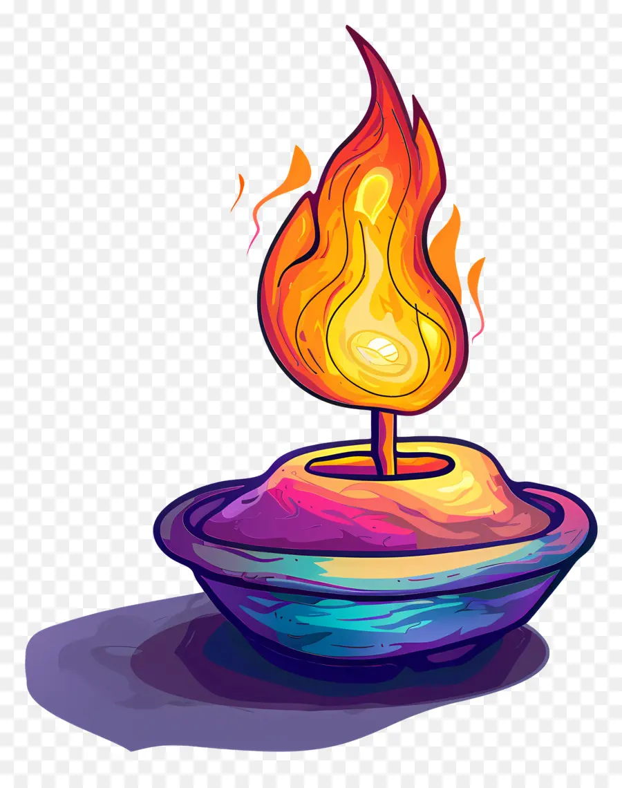 Diya Lampe，Diwali PNG