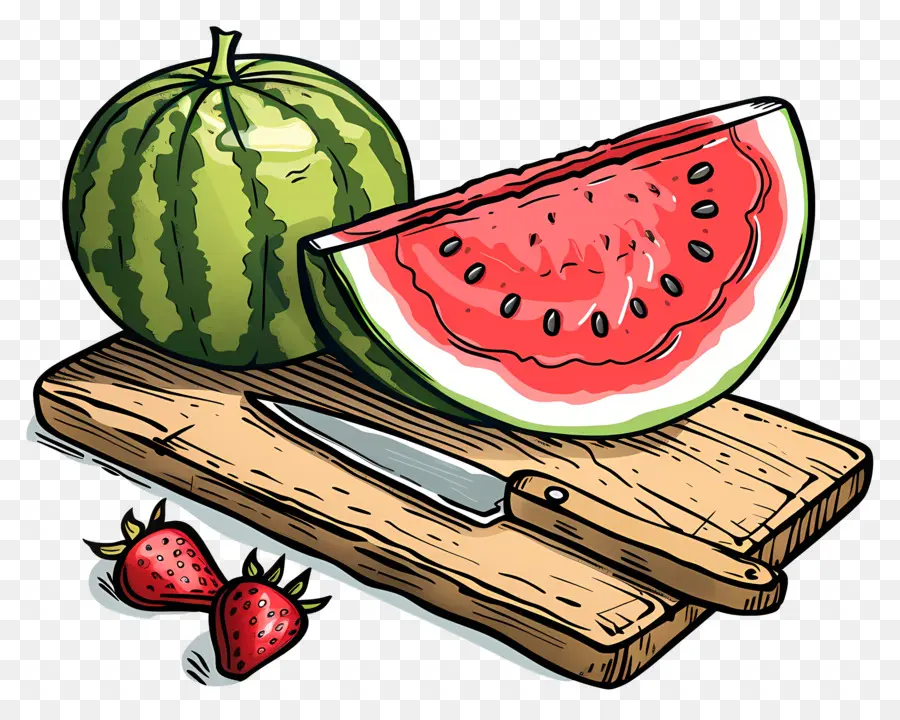 Pastèque，Fruit PNG