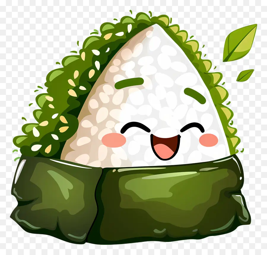 Onigiri Mignon，Personnage De Dessin Animé PNG