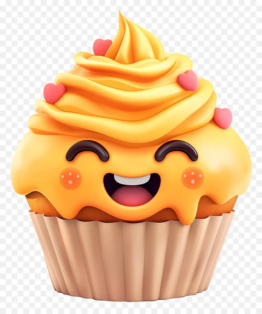 Emoji à Cupcakes，Cupcake PNG