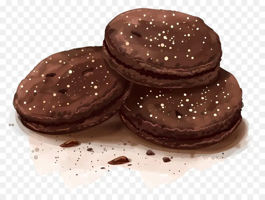 Biscuits Au Chocolat，Cookies Aux Pépites De Chocolat PNG